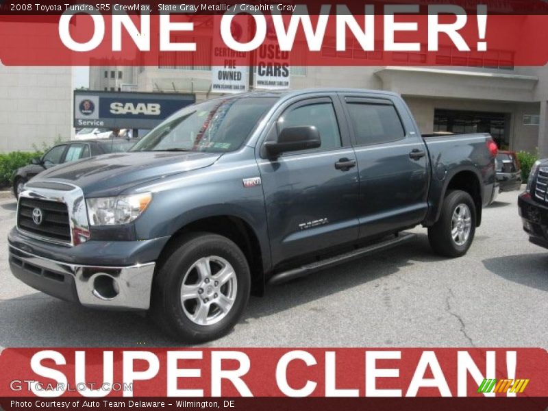 Slate Gray Metallic / Graphite Gray 2008 Toyota Tundra SR5 CrewMax