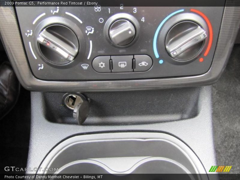 Performance Red Tintcoat / Ebony 2009 Pontiac G5
