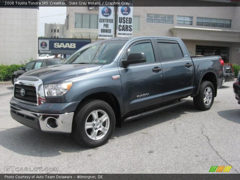 Slate Gray Metallic / Graphite Gray 2008 Toyota Tundra SR5 CrewMax