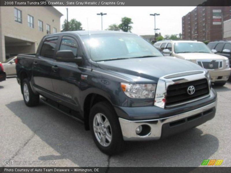 Slate Gray Metallic / Graphite Gray 2008 Toyota Tundra SR5 CrewMax