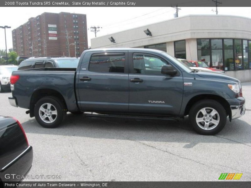 Slate Gray Metallic / Graphite Gray 2008 Toyota Tundra SR5 CrewMax