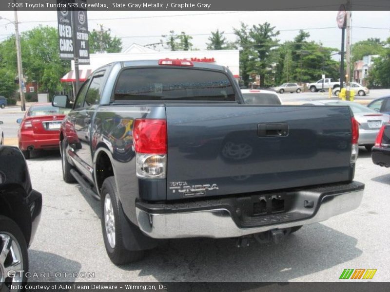 Slate Gray Metallic / Graphite Gray 2008 Toyota Tundra SR5 CrewMax