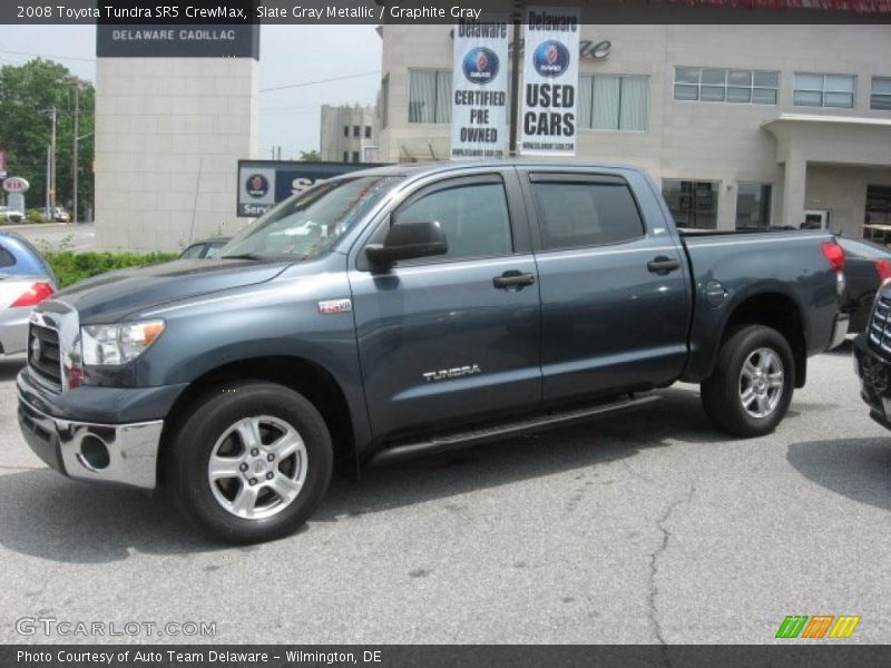 Slate Gray Metallic / Graphite Gray 2008 Toyota Tundra SR5 CrewMax