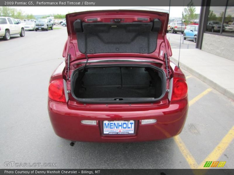 Performance Red Tintcoat / Ebony 2009 Pontiac G5