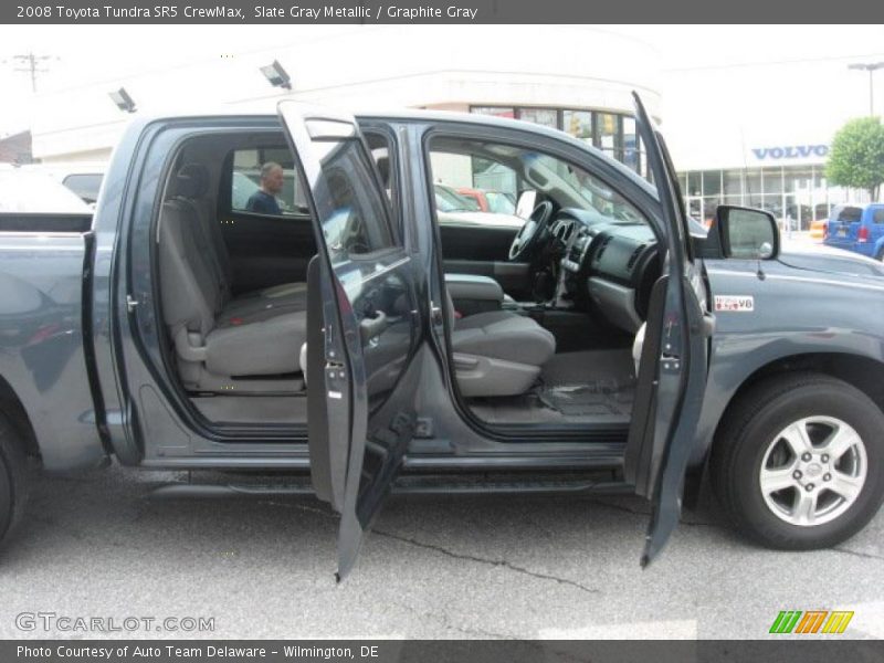 Slate Gray Metallic / Graphite Gray 2008 Toyota Tundra SR5 CrewMax