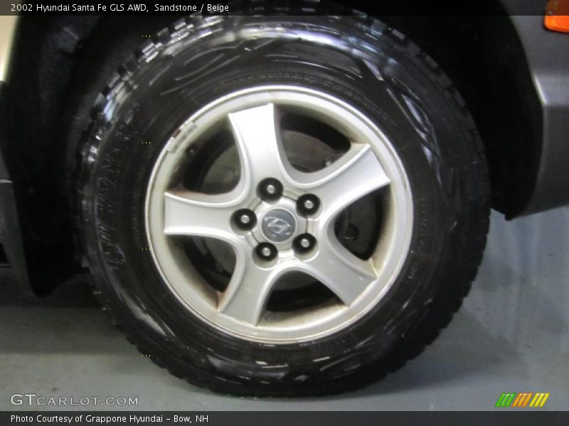 Sandstone / Beige 2002 Hyundai Santa Fe GLS AWD