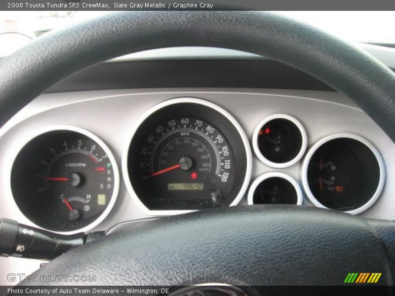 Slate Gray Metallic / Graphite Gray 2008 Toyota Tundra SR5 CrewMax