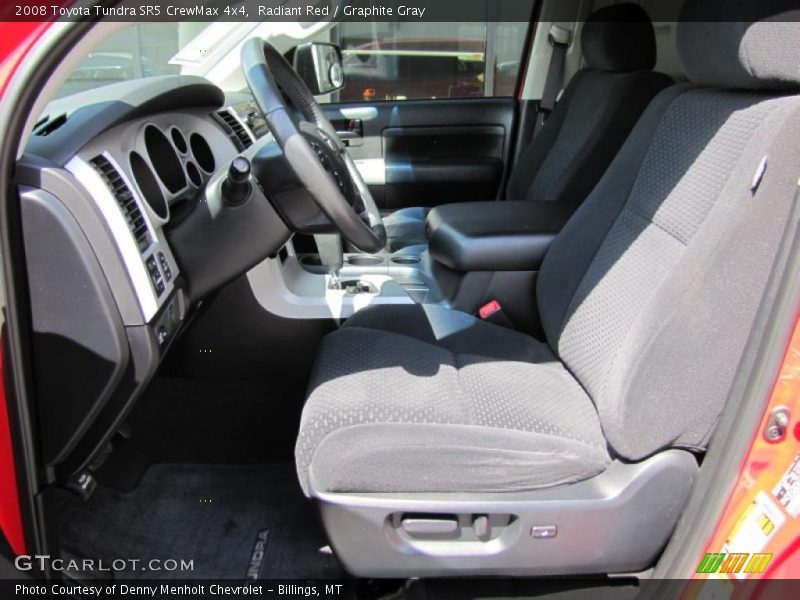 Radiant Red / Graphite Gray 2008 Toyota Tundra SR5 CrewMax 4x4