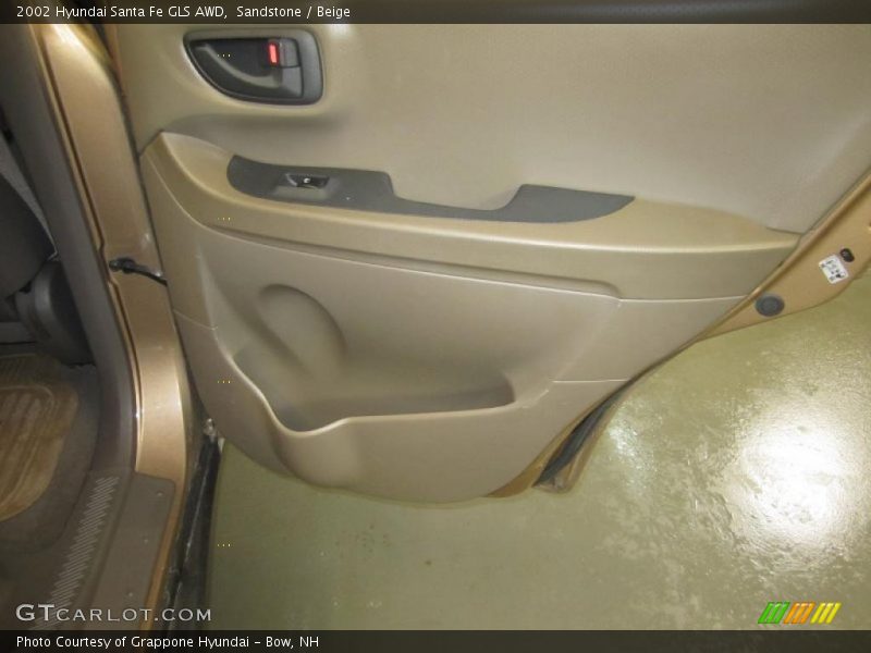 Sandstone / Beige 2002 Hyundai Santa Fe GLS AWD