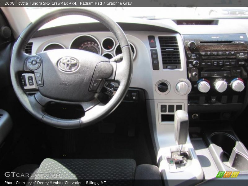 Radiant Red / Graphite Gray 2008 Toyota Tundra SR5 CrewMax 4x4