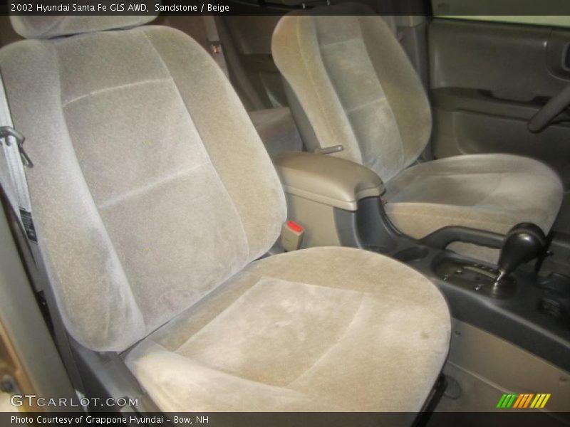 Sandstone / Beige 2002 Hyundai Santa Fe GLS AWD