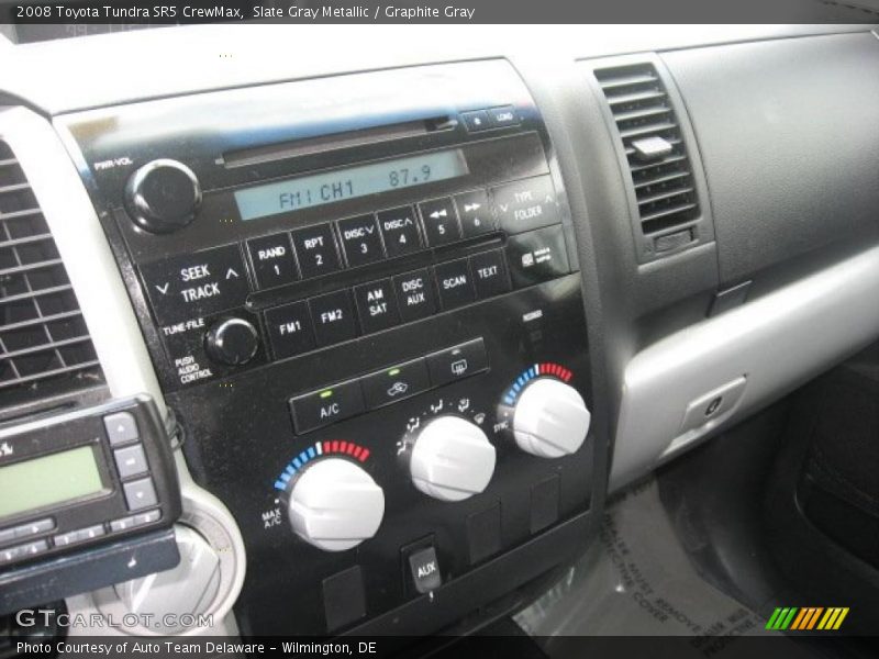Slate Gray Metallic / Graphite Gray 2008 Toyota Tundra SR5 CrewMax