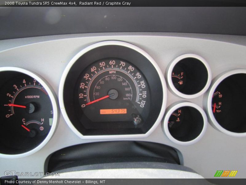 Radiant Red / Graphite Gray 2008 Toyota Tundra SR5 CrewMax 4x4