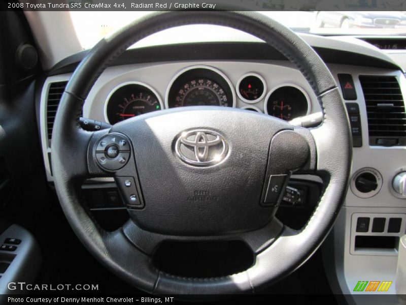 Radiant Red / Graphite Gray 2008 Toyota Tundra SR5 CrewMax 4x4