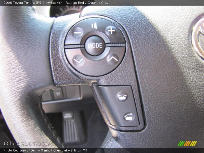 Radiant Red / Graphite Gray 2008 Toyota Tundra SR5 CrewMax 4x4