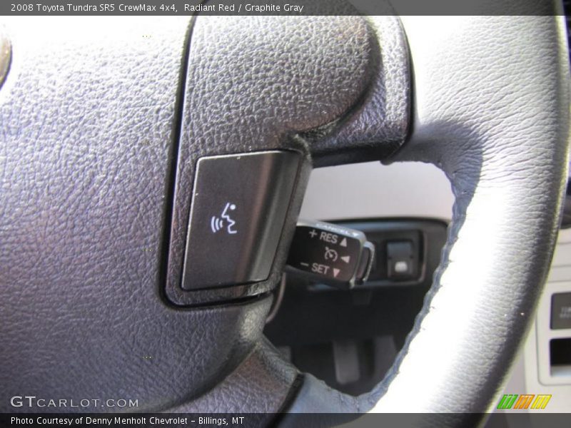 Radiant Red / Graphite Gray 2008 Toyota Tundra SR5 CrewMax 4x4