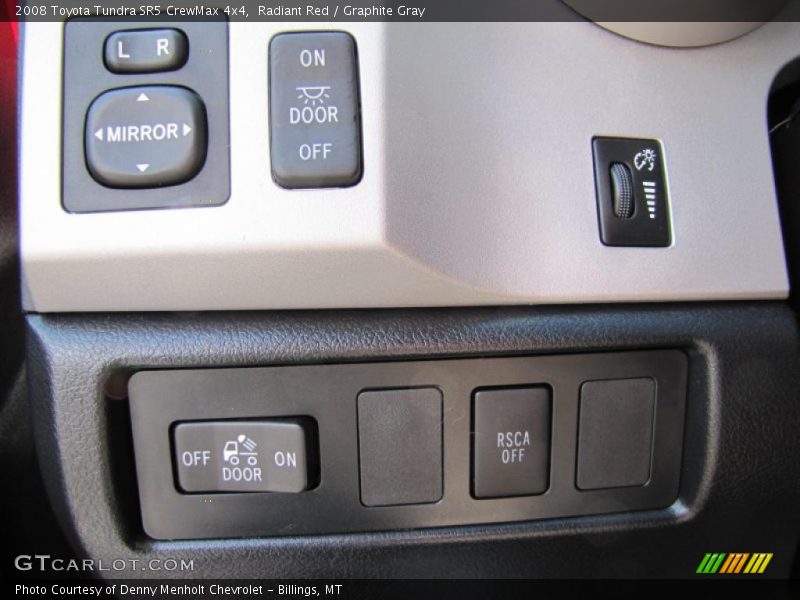 Radiant Red / Graphite Gray 2008 Toyota Tundra SR5 CrewMax 4x4