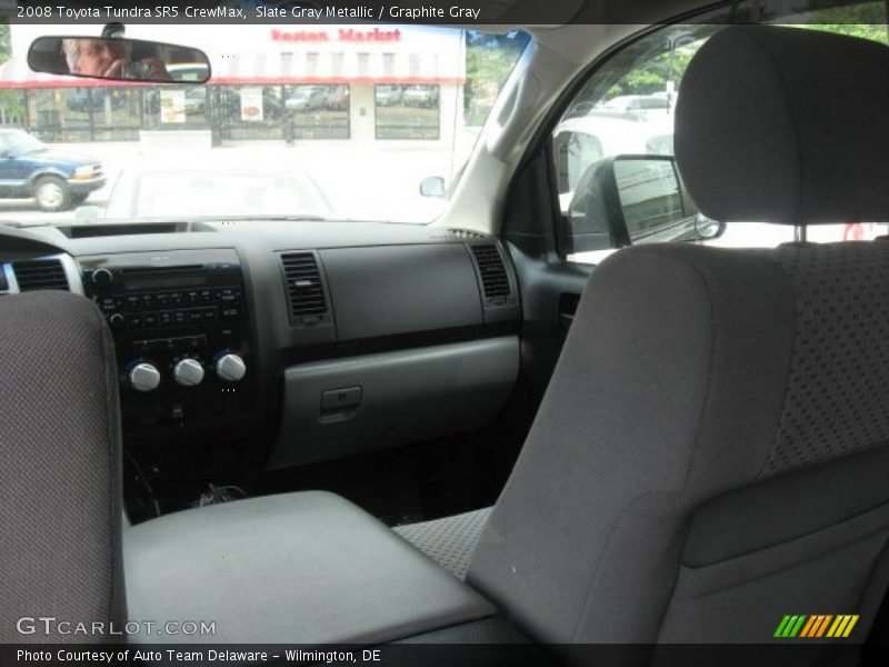 Slate Gray Metallic / Graphite Gray 2008 Toyota Tundra SR5 CrewMax