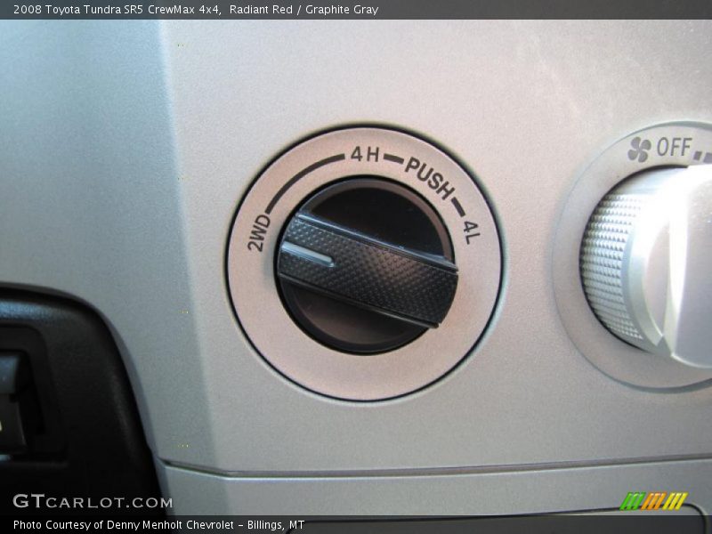 Controls of 2008 Tundra SR5 CrewMax 4x4
