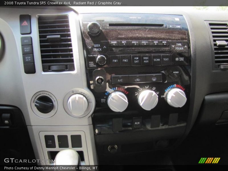 Radiant Red / Graphite Gray 2008 Toyota Tundra SR5 CrewMax 4x4