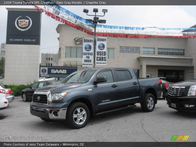 Slate Gray Metallic / Graphite Gray 2008 Toyota Tundra SR5 CrewMax