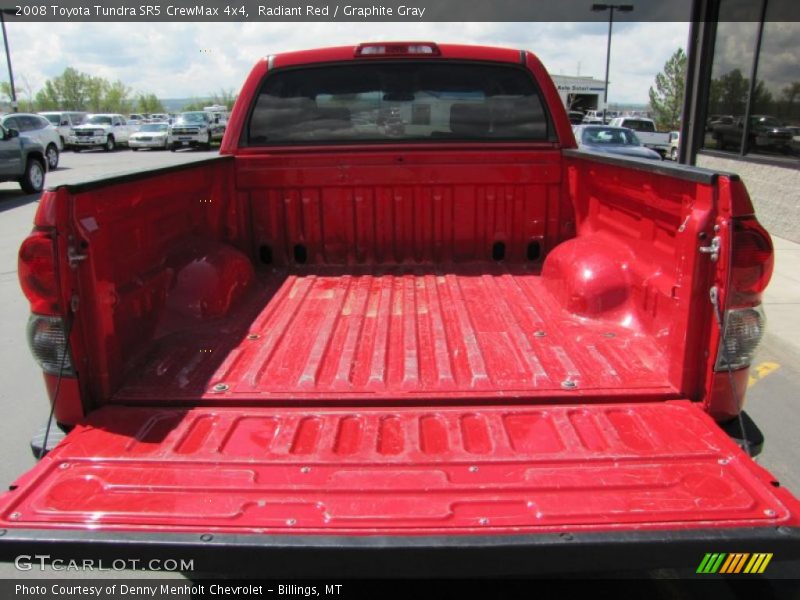 Radiant Red / Graphite Gray 2008 Toyota Tundra SR5 CrewMax 4x4