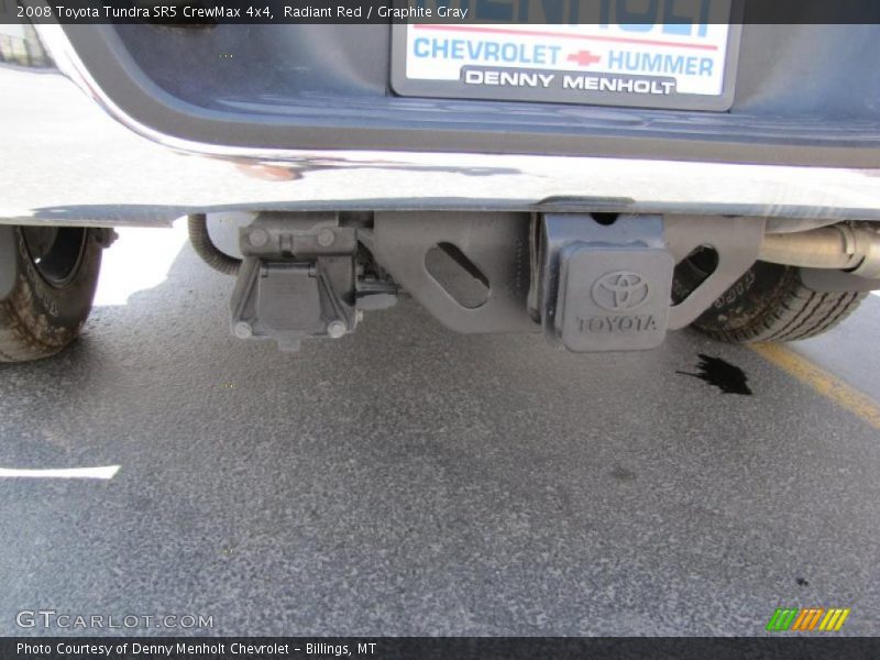 Radiant Red / Graphite Gray 2008 Toyota Tundra SR5 CrewMax 4x4