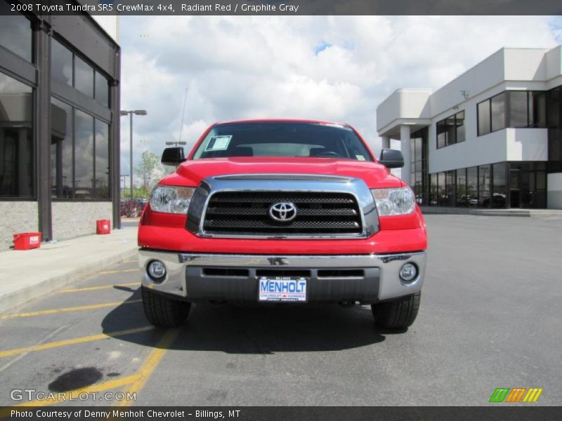 Radiant Red / Graphite Gray 2008 Toyota Tundra SR5 CrewMax 4x4