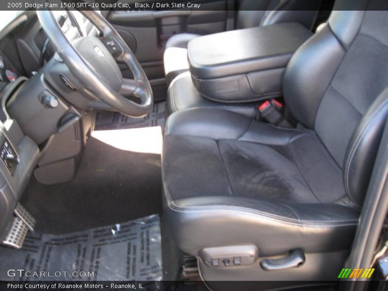 Black / Dark Slate Gray 2005 Dodge Ram 1500 SRT-10 Quad Cab
