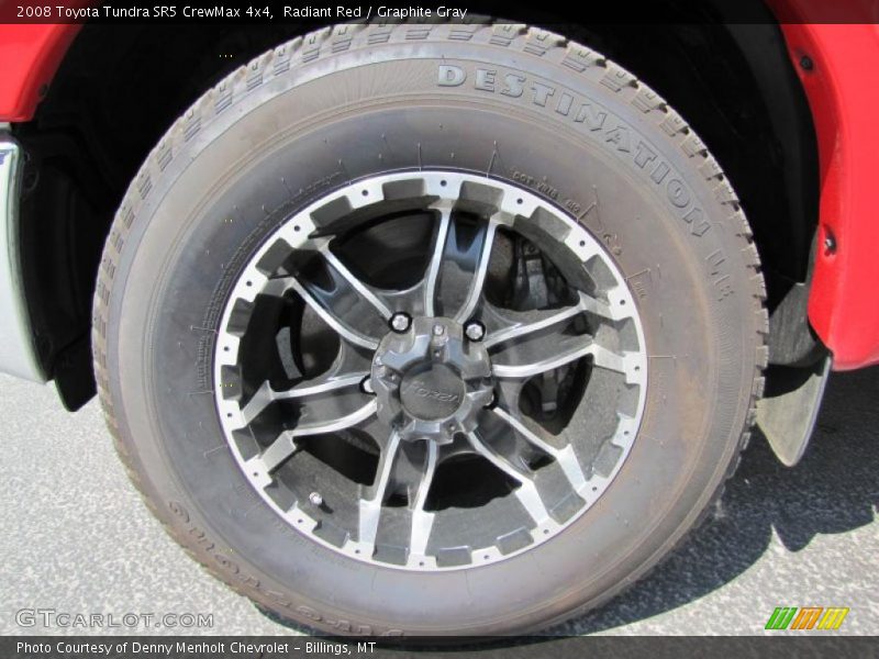Custom Wheels of 2008 Tundra SR5 CrewMax 4x4