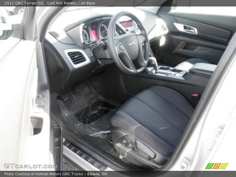 Gold Mist Metallic / Jet Black 2011 GMC Terrain SLE