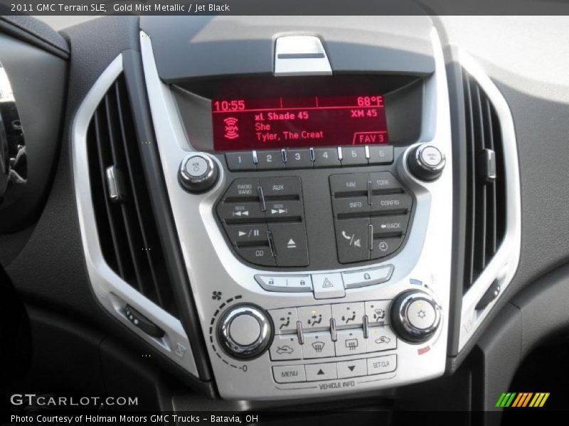 Gold Mist Metallic / Jet Black 2011 GMC Terrain SLE