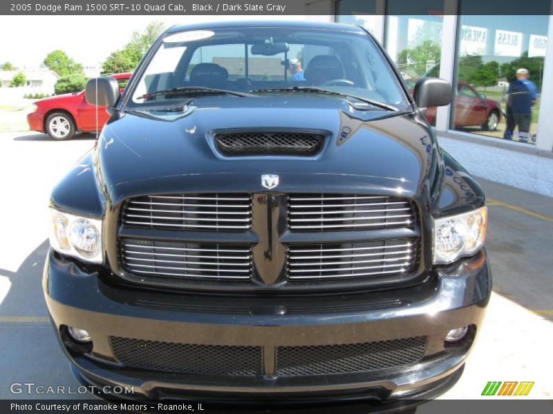 Black / Dark Slate Gray 2005 Dodge Ram 1500 SRT-10 Quad Cab