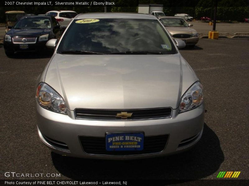Silverstone Metallic / Ebony Black 2007 Chevrolet Impala LT