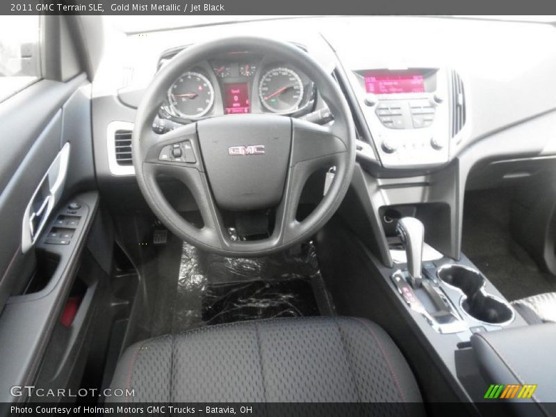 Gold Mist Metallic / Jet Black 2011 GMC Terrain SLE