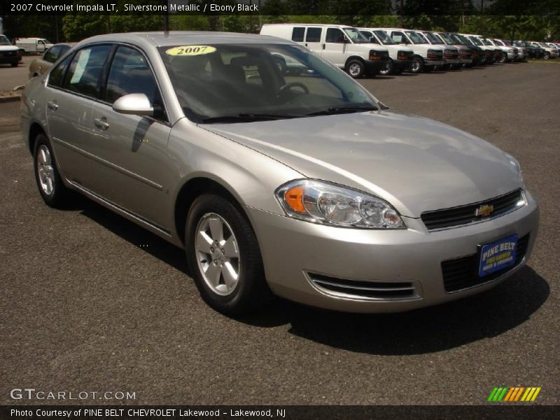 Silverstone Metallic / Ebony Black 2007 Chevrolet Impala LT
