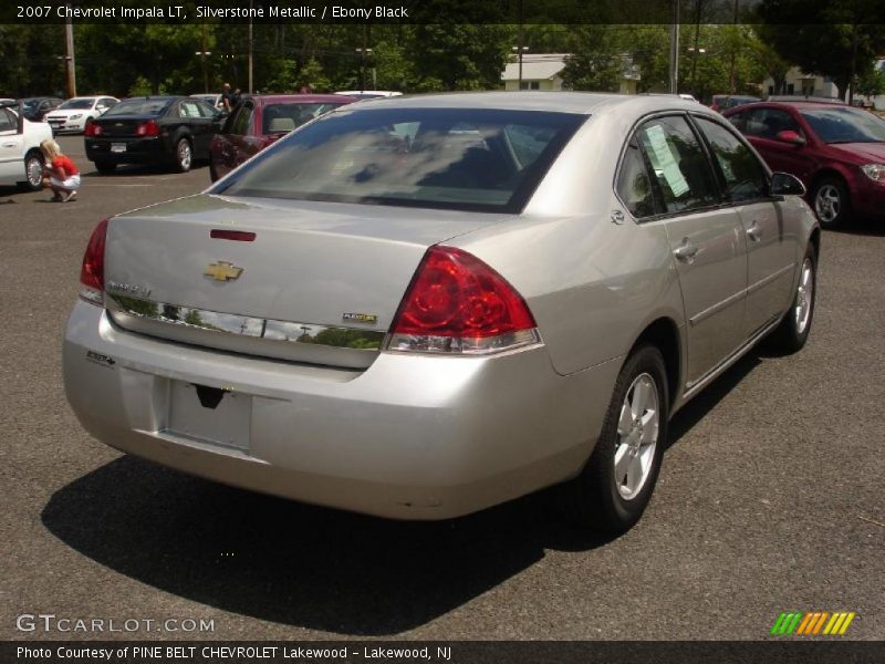 Silverstone Metallic / Ebony Black 2007 Chevrolet Impala LT