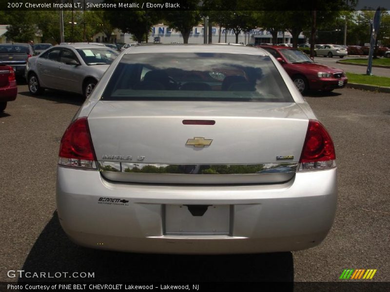 Silverstone Metallic / Ebony Black 2007 Chevrolet Impala LT