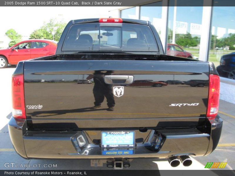 Black / Dark Slate Gray 2005 Dodge Ram 1500 SRT-10 Quad Cab