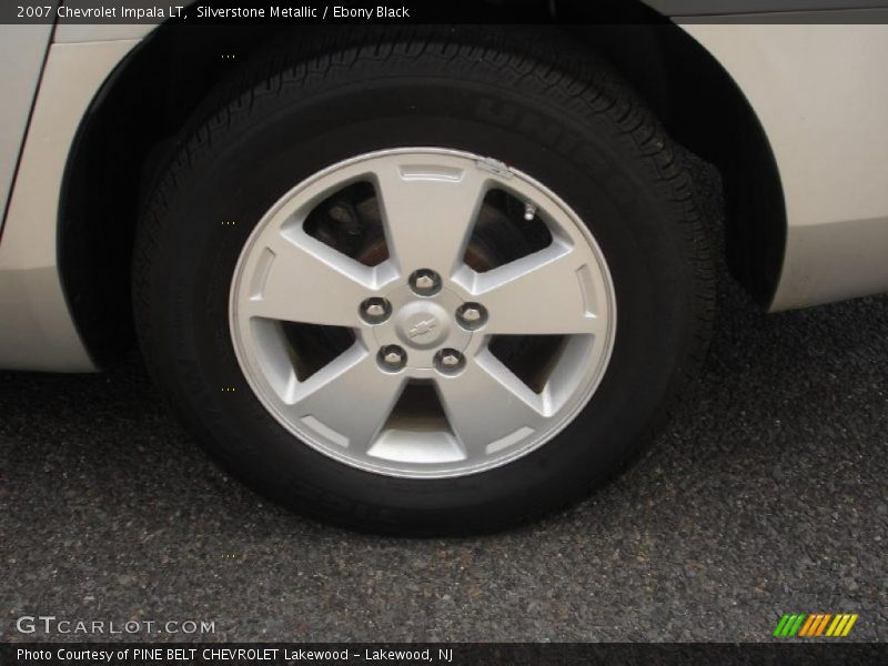 Silverstone Metallic / Ebony Black 2007 Chevrolet Impala LT