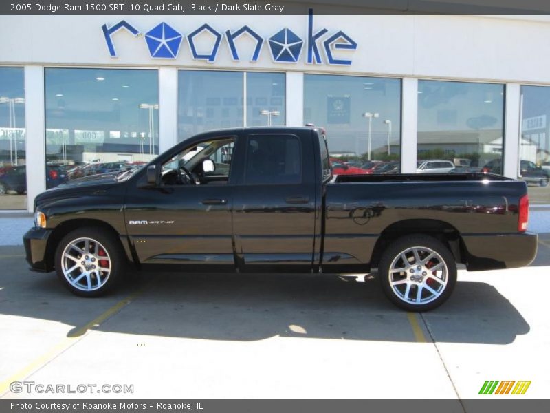 Black / Dark Slate Gray 2005 Dodge Ram 1500 SRT-10 Quad Cab