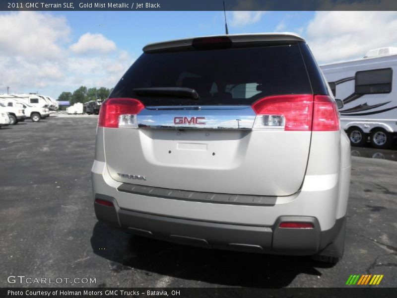 Gold Mist Metallic / Jet Black 2011 GMC Terrain SLE