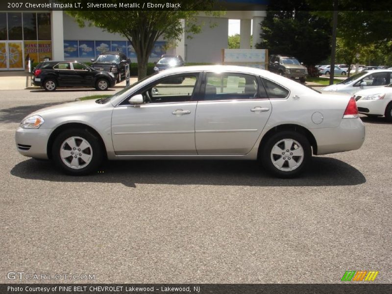Silverstone Metallic / Ebony Black 2007 Chevrolet Impala LT