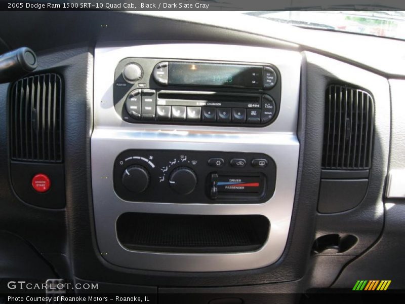 Black / Dark Slate Gray 2005 Dodge Ram 1500 SRT-10 Quad Cab