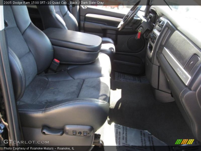 Black / Dark Slate Gray 2005 Dodge Ram 1500 SRT-10 Quad Cab