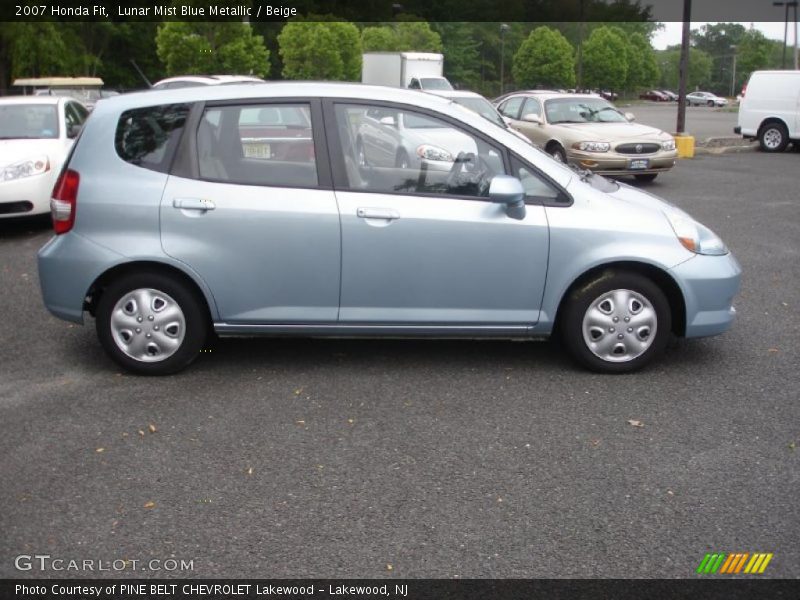  2007 Fit  Lunar Mist Blue Metallic