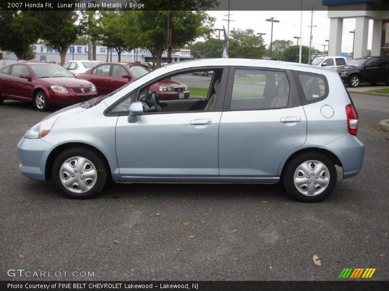  2007 Fit  Lunar Mist Blue Metallic