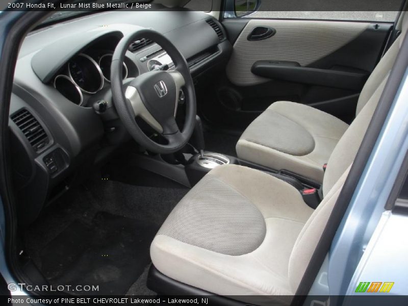  2007 Fit  Beige Interior