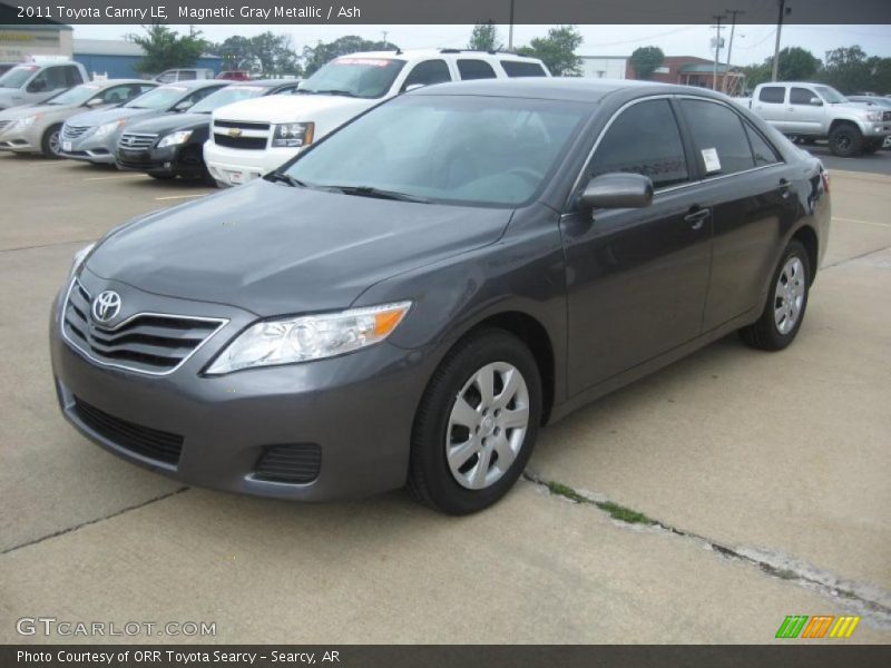 Magnetic Gray Metallic / Ash 2011 Toyota Camry LE
