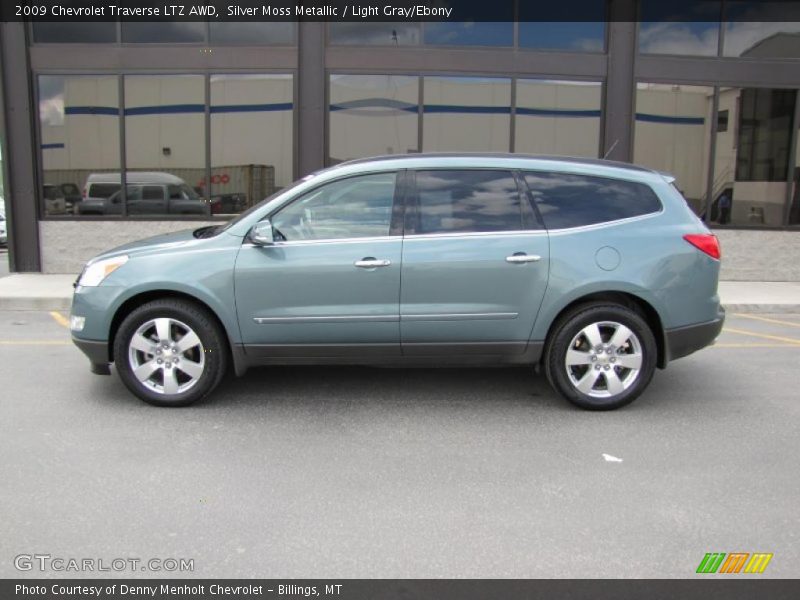  2009 Traverse LTZ AWD Silver Moss Metallic